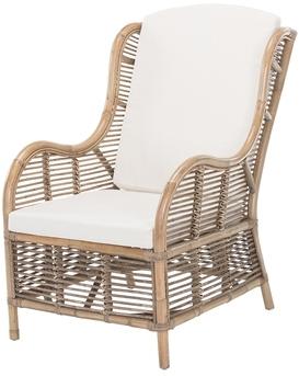 Fauteuil en rotin et kubu BRIG - Rotin Design