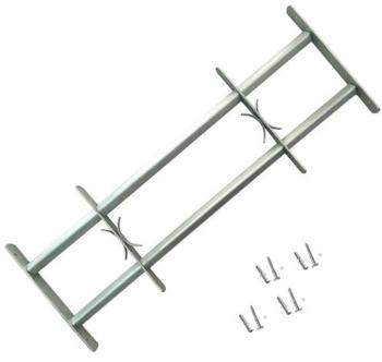 VidaXL Grille de défense ajustable à 2 traverses p
