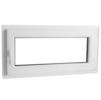 VidaXL Fenêtre oscillo-battant PVC Double vitrage Poignée VidaXL Fenêtre oscillo-battant