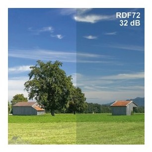 Film fenêtre anti-ondes hautes fréquences RDF72 Ys