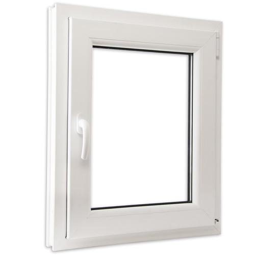 VidaXL Fenêtre PVC triple vitrage oscillo-battante