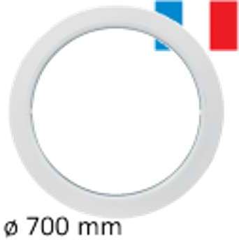 Oeil de boeuf rond fixe pvc tableau 700 mm - fenêtres Oeil de boeuf rond fixe pvc