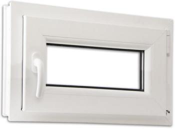 VidaXL Fenêtre PVC triple vitrage oscillo-battante