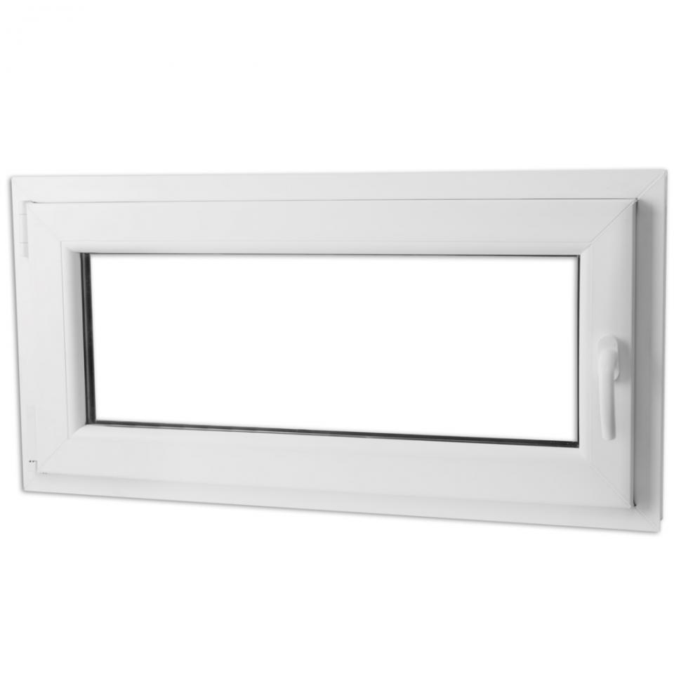 VidaXL Fenêtre PVC triple vitrage oscillo-battante VidaXL Fenêtre PVC triple
