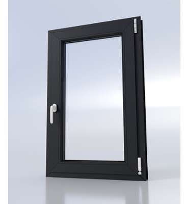 Fenêtre PVC - anthracite - Fenêtre PVC - anthracite -