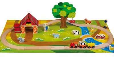 Mon premier circuit en bois La ferme