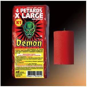 Pétards Démon XLarge Pétards Démon XLarge