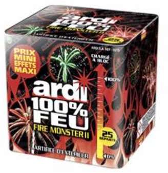100% Feu Fire Monster II