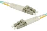 CORDON DUPLEX OM4 50/125 Aqua LC/LC 5M