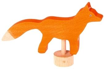 GRIMMS - Renard - Figurine décorative en bois, 8
