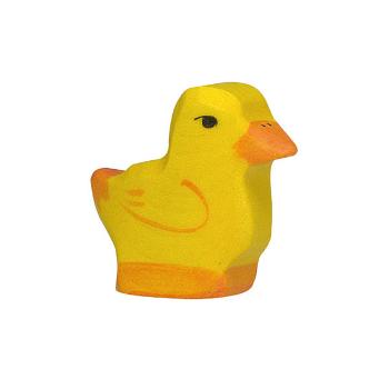 Poussin en bois debout 3,5 cm