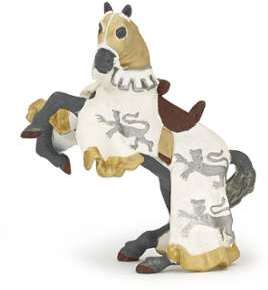 Cheval du Roi Richard blanc - Figurine Papo 39784