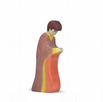 Figurine de Joseph en bois, 14 cm