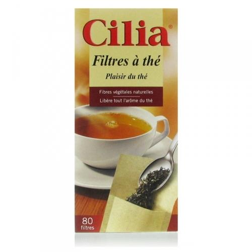 Filtre à Thé Cilia à ouverture incurvée - 80 filtres Filtre à Thé Cilia à ouverture