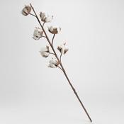 Branche artificielle de coton H 76cm NATURE Branche artificielle de coton