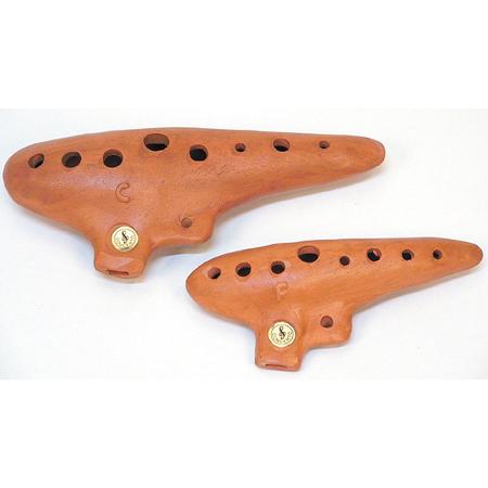 SCHWARZ C6 OCARINA FA EN TERRE CUITE - Avec Hous