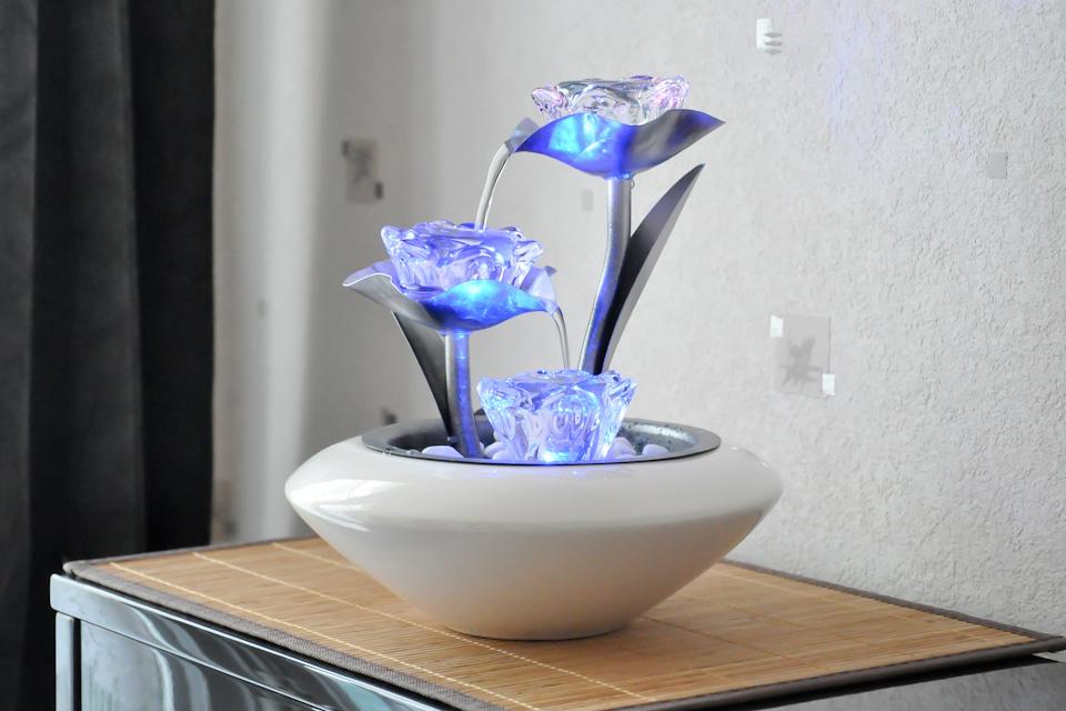 Fontaine lumineuse décorative Kizu Hana