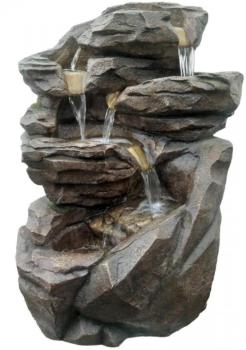 Fontaine relaxante Niagara éclairages LEDs Fontaine relaxante Niagara