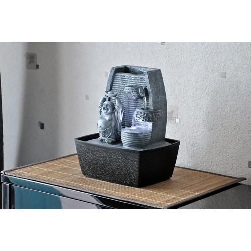 Fontaine dintérieur Feng Shui Bouddha rieur Senza