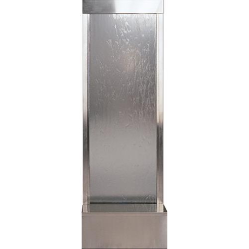 Cascade dEau Murale Argent Iluminée en Inox sur P