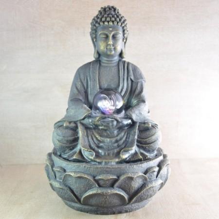 Fontaine d intérieur Bouddha Méditation H33cm Fontaine d intérieur Bouddha