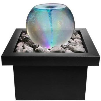 Fontaine Sphère Tourbillon Couleur Changeante Vortex Fontaine Sphère Tourbillon
