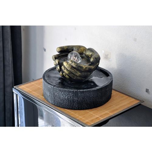 Fontaine intérieur mains et boule de verre Zoku Yo