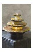 Mini fontaine en pierre forme circulaire
