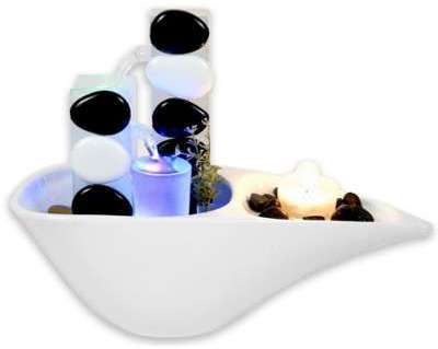 Fontaine d intérieur Piro avec éclairage LED multicolore Fontaine d intérieur Piro