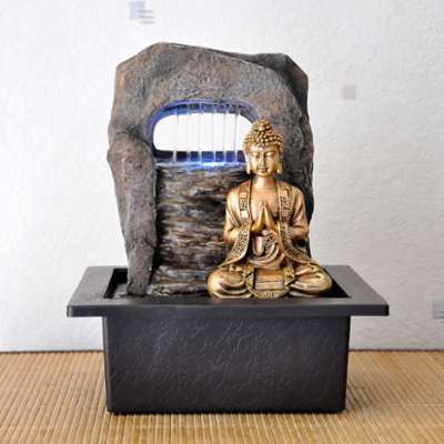 Fontaine dintérieur Bouddha Zen Harukata