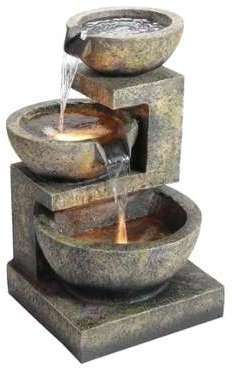 Fontaine dExtérieur à 3 Bols de Tailles Différent