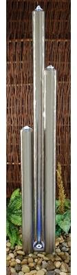 Fontaine d Extérieure 3 Tubes Brossés En Acier Inoxydable Fontaine d Extérieure 3 Tubes
