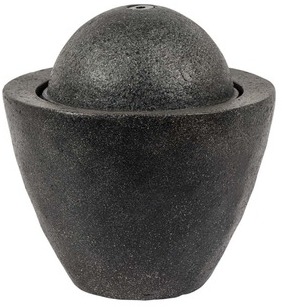 Velda Fontaine-boule de jardin Anthracite