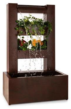 Blumfeldt Lemuria Fontaine de jardin cascade & pot