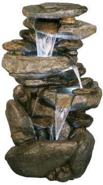 Fontaine dExtérieur Cascade en Pierre Thornton -