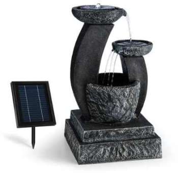 Blumfeldt Fontaine décoration jardin 3W solaire LE