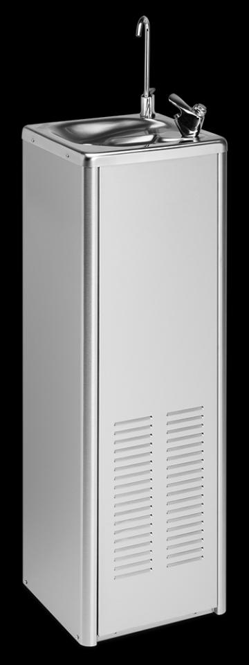 Fontaine inox réfrigérée sur pied cold+