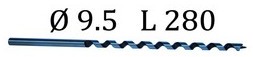 Foret vrille diamètre 9,5mm longueur 280mm
