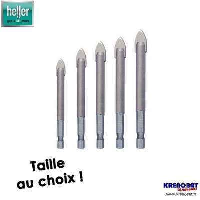 Foret Quickbit® verre et carrelage Ø4 à 10 mm HELL