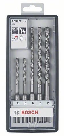 Foret Robust Line X5L SDS-Plus diamètres 5 - 6 - 6