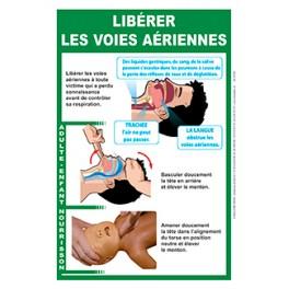 Affiche Libérer les voies aériennes