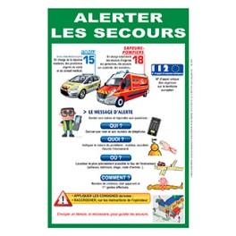 Affiche Alerter les secours