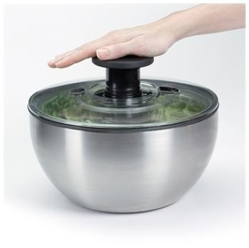 Essoreuse à salade à piston 26 cm inox OXO