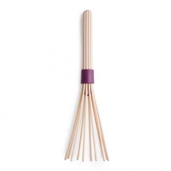 Beater - Fouet pliant - peau poignée violette Beater - Fouet pliant - peau