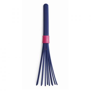Beater - Fouet pliant - bleu marine poignée pink Beater - Fouet pliant - bleu
