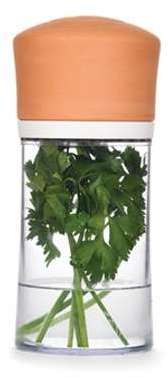 Garde-herbe avec couvercle en terre cuite