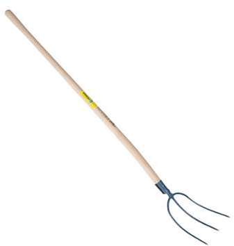 PERRIN - Fourche à foin à douille 3 dents emmanché