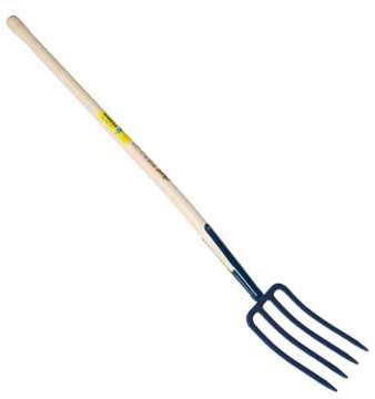 PERRIN - Fourche à bêcher à soie 4 dents 27 manche