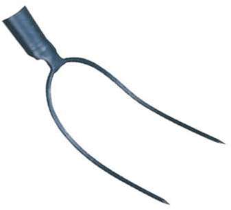 PERRIN - Fourche a balle à douille 2 dents sans ma