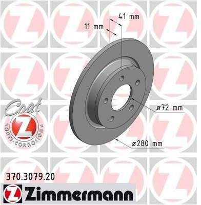 Pneu ZIMMERMANN - Disque de frein (Composition/Emb